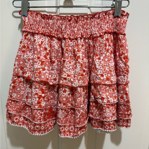 Poupette St. Barth Red and White Floral Set - Picture 7 of 8